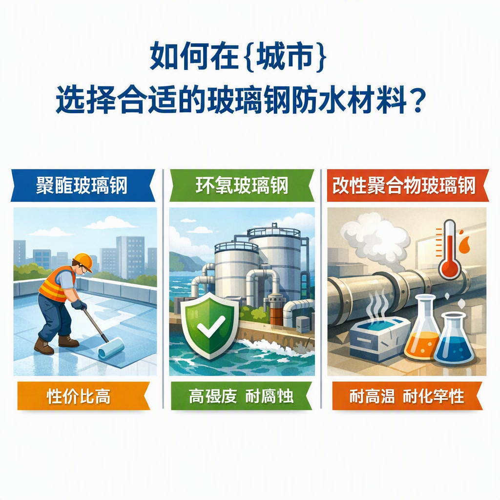 如何在陇南选择合适的玻璃钢防水材料？