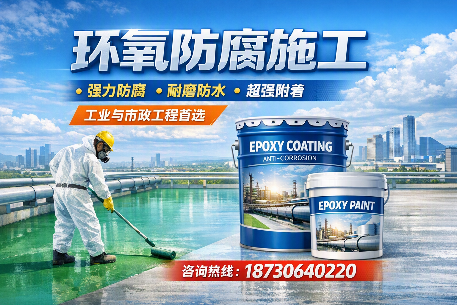在 陇南 进行环氧防腐施工的注意事项