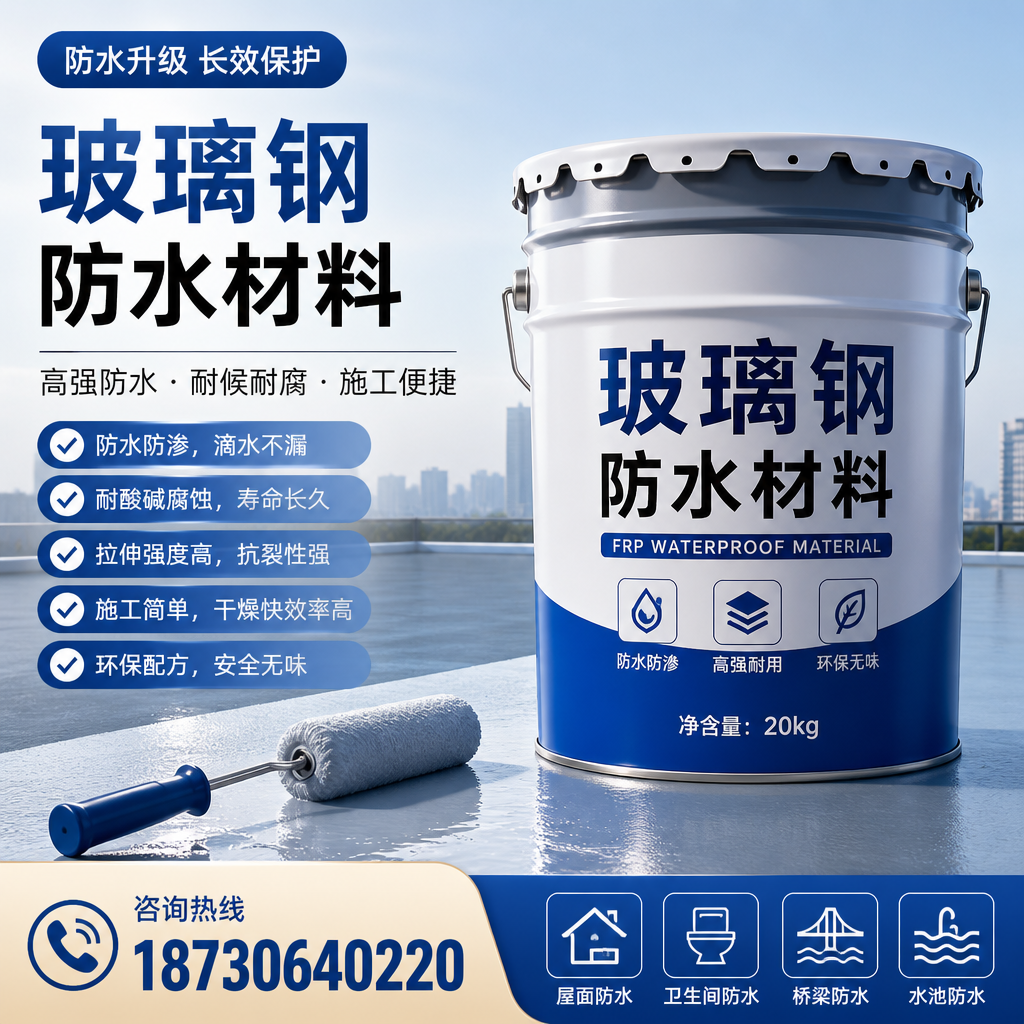 专家解析：玻璃钢防水材料的市场前景分析在 陇南